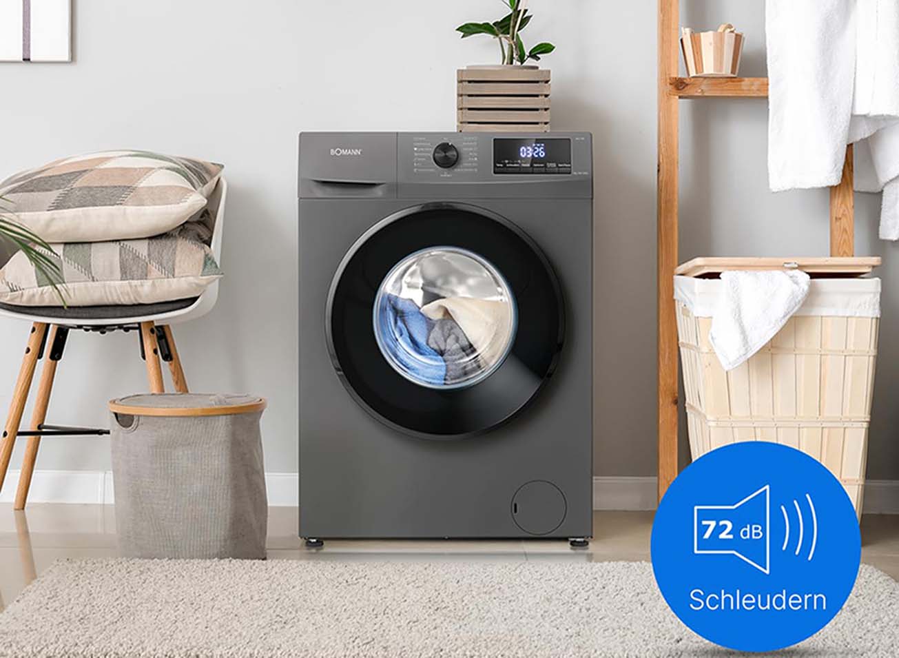 Bomann WA 7175 Washing Machine: A Smart Washing Experience for Your Home