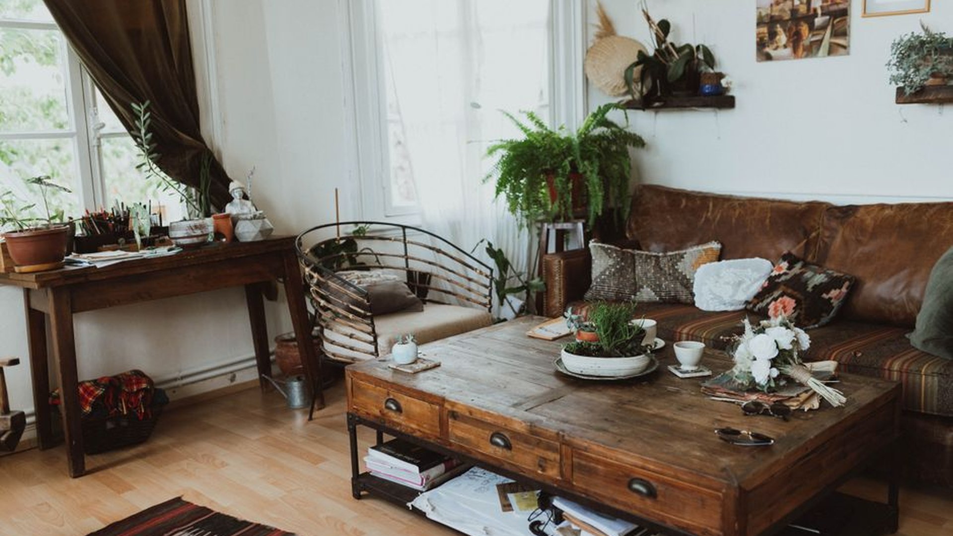 scandinavian coffee table industrial console table
