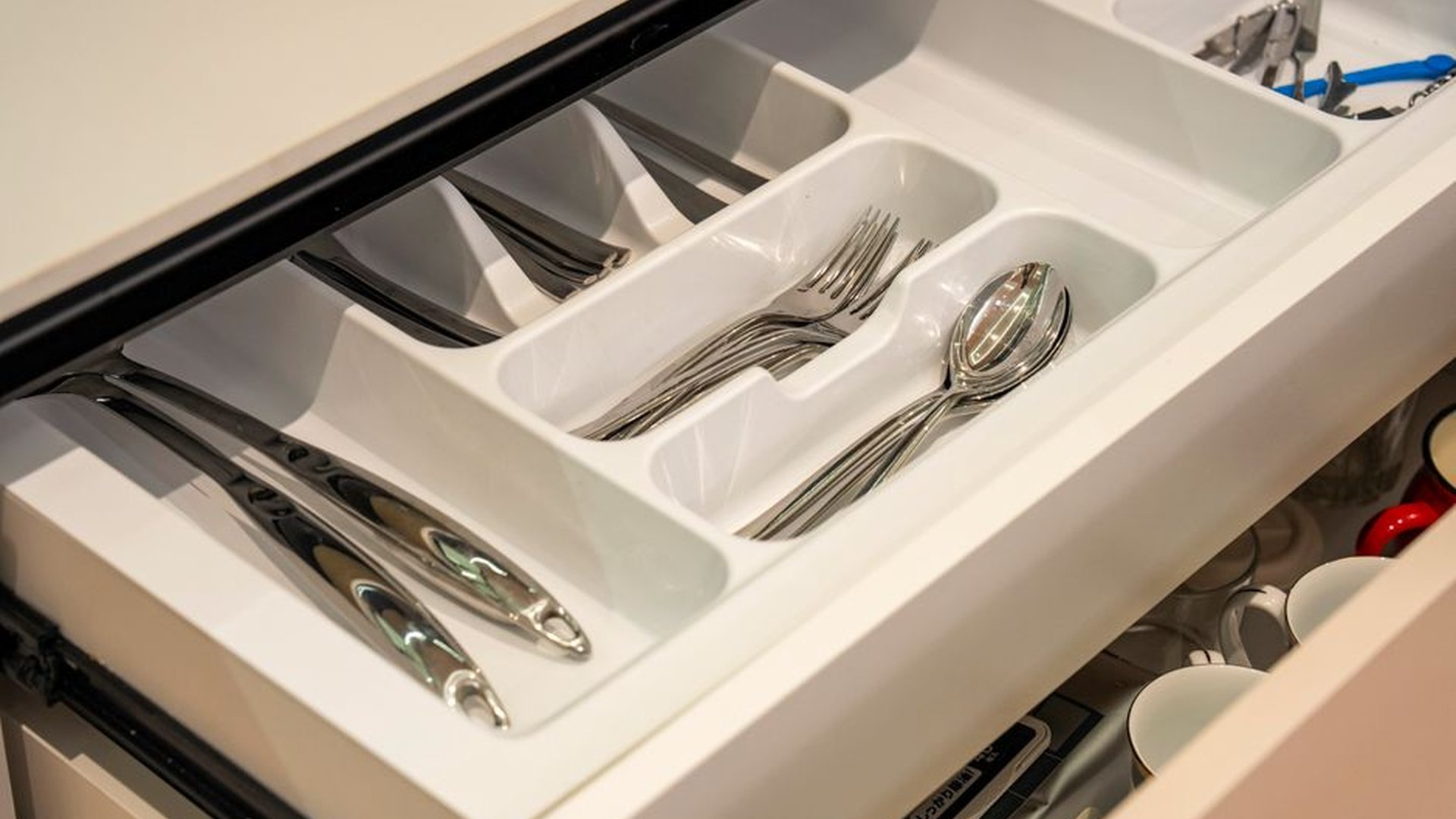 drawer unit hidden compartments smart dividers sof